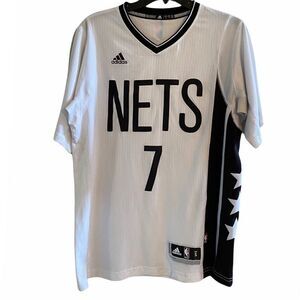 Adidas | NBA Brooklyn Nets 7 | Joe Johnson Swingman Sleeved Jersey - Sm